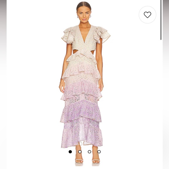 Elliatt Dresses & Skirts - Elliatt Vacation Maxi Dress in Lilac Ombré